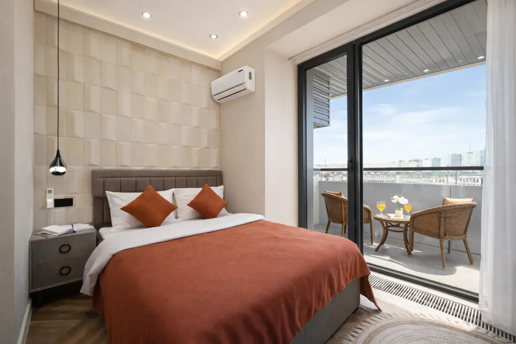 Фотография квартиры Апартаменты Дизайнерская студия с видом на Ташкент сити