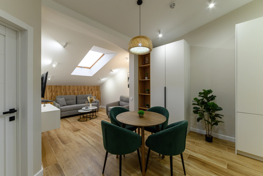 Фотография квартиры Квартира Акварель Люкс С Мансардным Окном