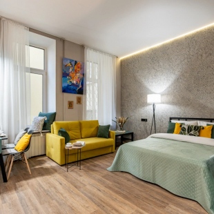 Фотография квартиры Апартаменты Sergeew Apartments студия на набережной Фонтанки