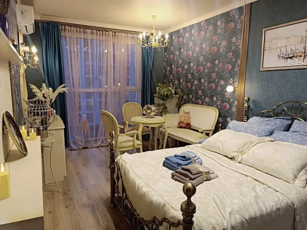 Фотография квартиры Квартира Уютная двухкомнатная с кондиционером Эрмитаж