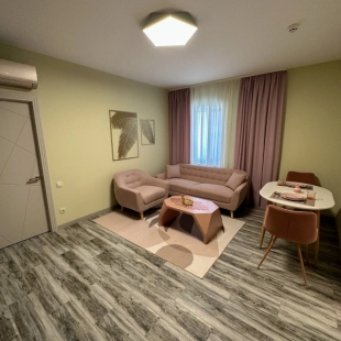 Фотография квартиры Апартаменты двухкомнатные делюкс с одной спальней