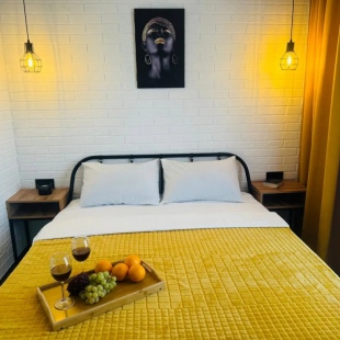 Фотография квартиры Квартира Современная 1 комнатная, 4 спальных места