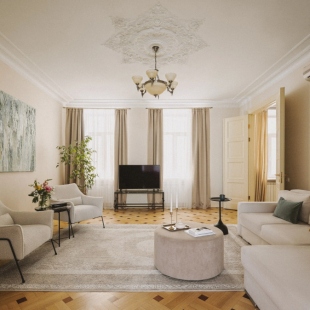 Фотография квартиры Апартаменты Minin Apartments у Эрмитажа 130 кв.м.