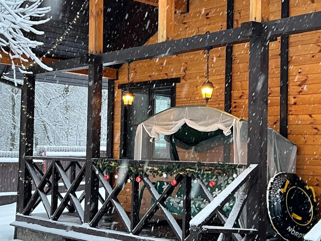 Фотография Коттеджа Частный дом уютный с сауной и камином