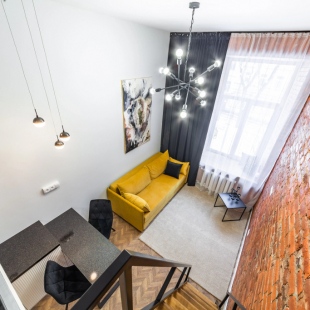 Фотография квартиры Апартаменты Aurora Просторная Студия на Петроградской Стороне