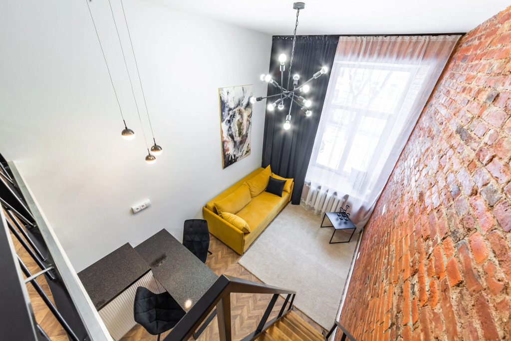 Фотография квартиры Апартаменты Aurora Просторная Студия на Петроградской Стороне