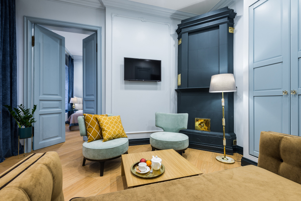 Фотография квартиры Апартаменты D на Рубинштейна с одной спальней №6