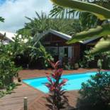 Фотография гостевого дома Bungalow d'une chambre avec piscine partagee jardin amenage et wifi a Vincendo Saint Joseph