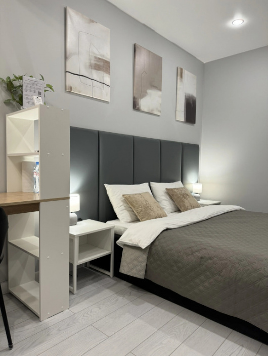 Фотографии квартиры 
            Апартаменты "Пижама": "Беж"