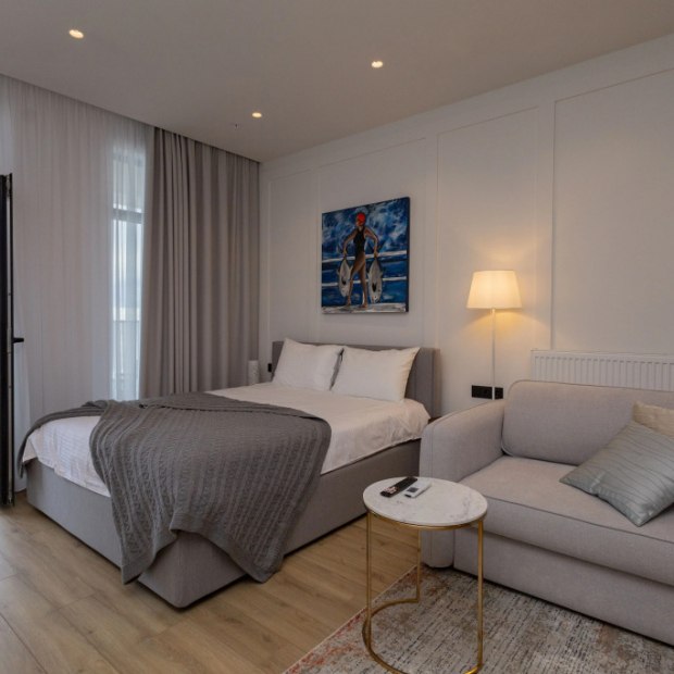 Фотографии квартиры 
            Апартаменты Amber Aalto Коллекция Mores Apart Hotel