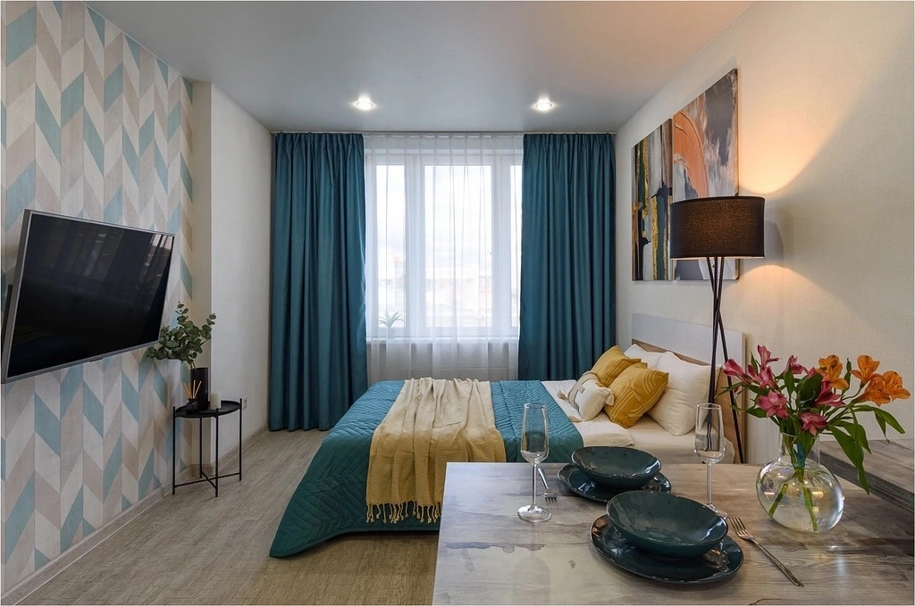 Фотография квартиры Апартаменты Студия KrasLoft в ЖК Притяжение на двоих