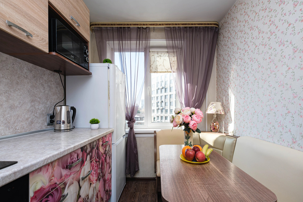 Фотография квартиры Апартаменты Уютная 2-к. квартира, 45 м², 3 кровати