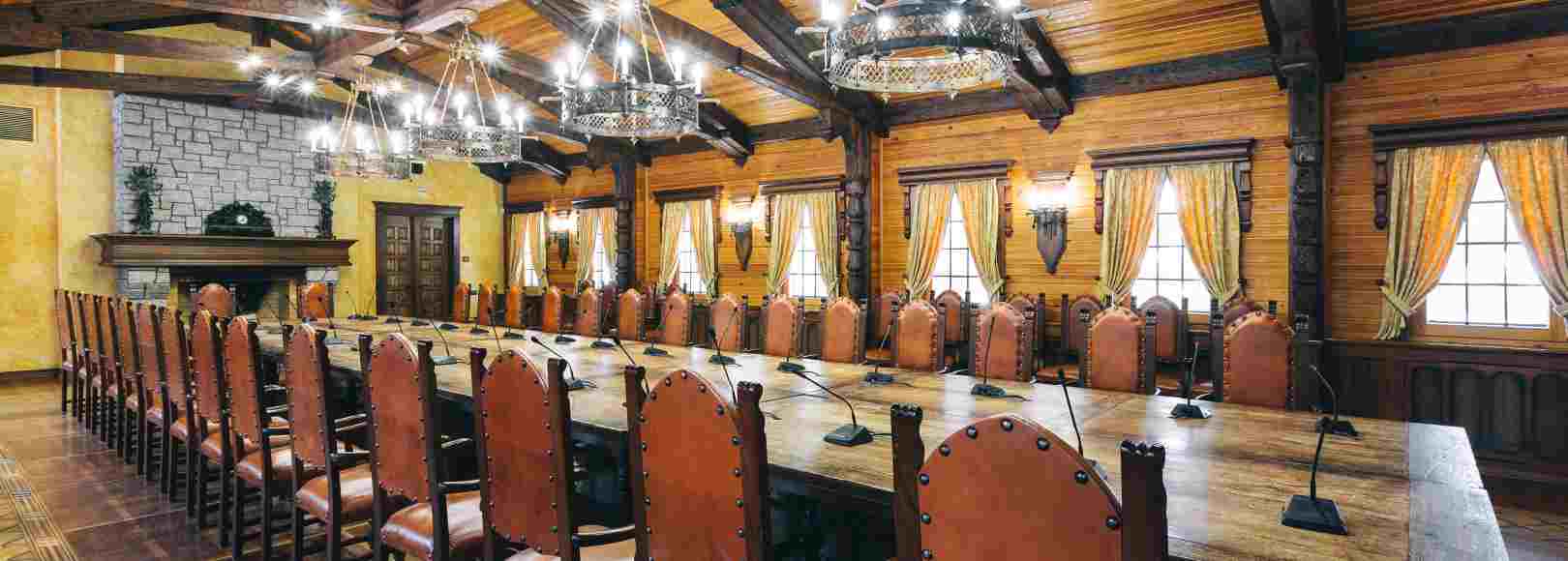 Фотография банкетного зала Рыцарский зал