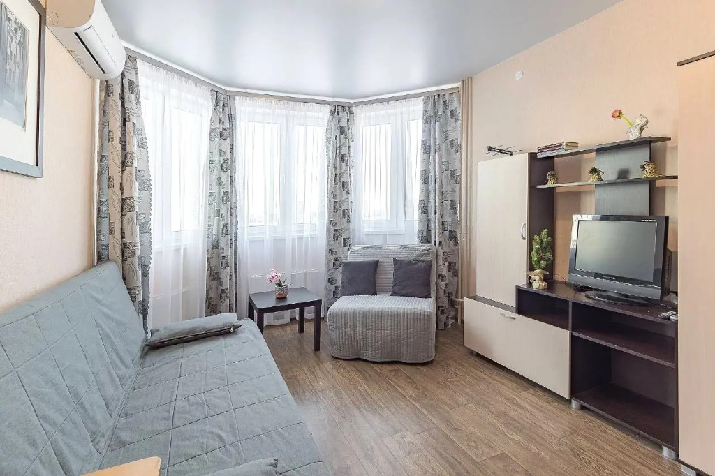 Фотография квартиры Апартаменты СВЕЖО! Comfort - Студия В Центре С Эркером (9 Этаж)