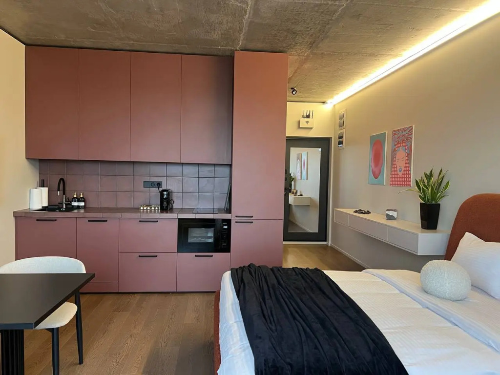 Фотография квартиры Квартира Verom Студия с Красивым Интерьером и Видом с 19го Этажа