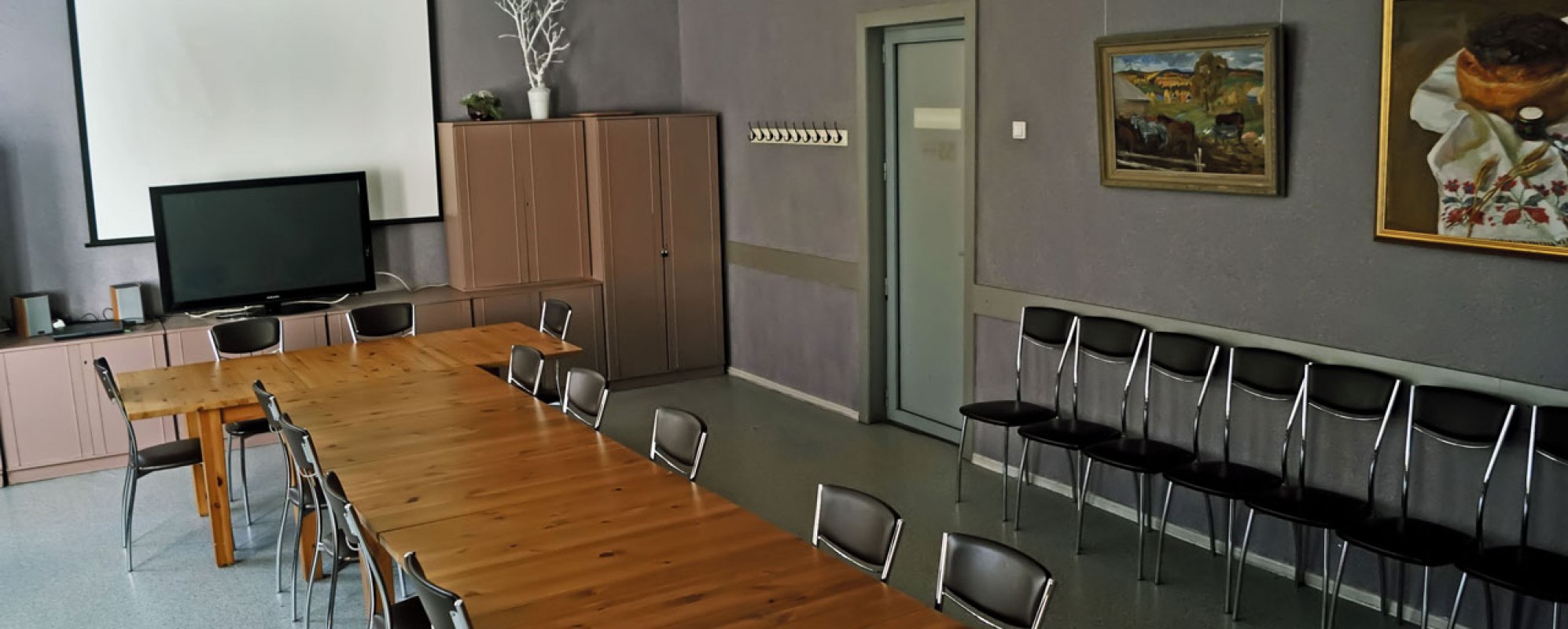 Фотографии конференц-зала Гостиные 217, 223 Новосибирского Дома учёных (Академгородок)