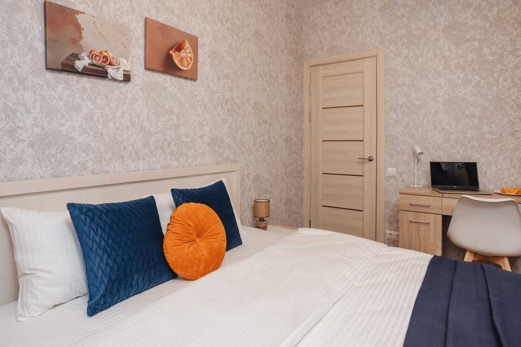 Фотография квартиры Крепкая башня | Евро-двушка "Апельсин" в Шерегеше