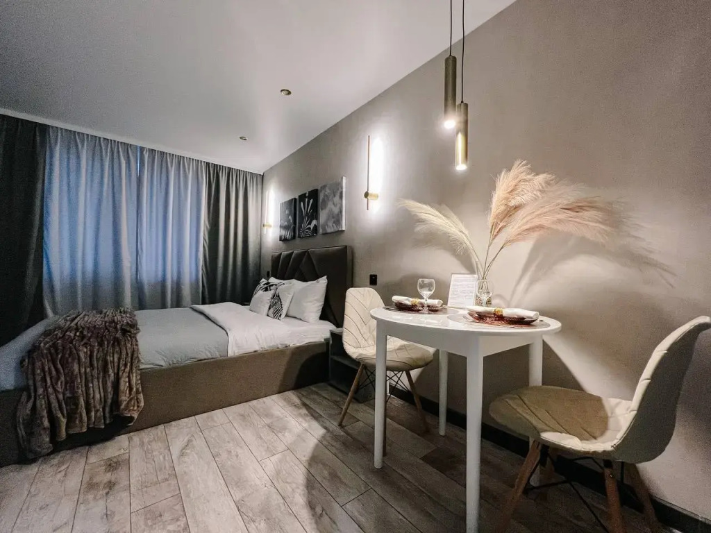 Фотография квартиры Квартира Уютная Студия с Видом на Реку