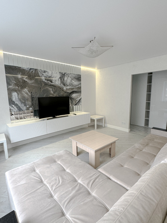 Фотография квартиры Апартаменты на Чкалова после ремонта, 2 комнаты: гостиная и спальня