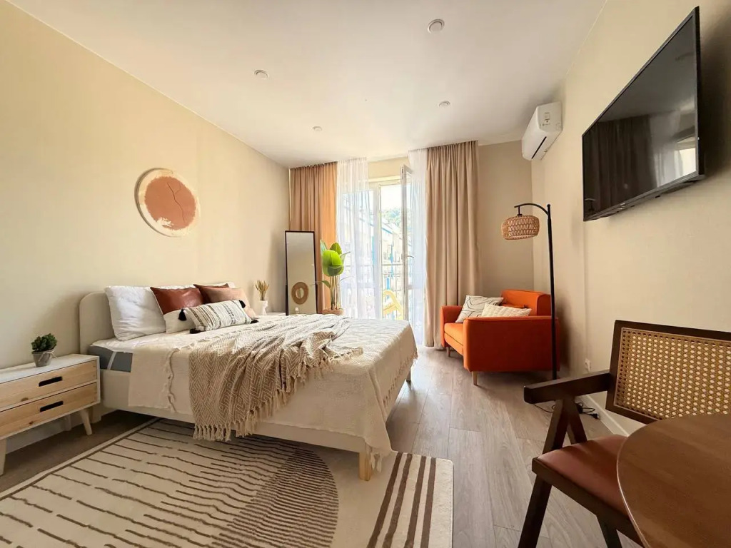 Фотография квартиры Апартаменты Стильная с Прекрасным Видом на Горы