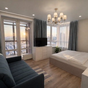 Фотография квартиры Апартаменты Ak Bars Arena & Aquapark Riviera LUX, 10 min to Centr