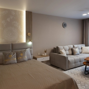 Фотография квартиры Апартаменты Globalstay Сканди-шик с Сауной и Панорамным Видом в центре Смоленска