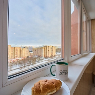 Фотография квартиры Квартира Просторная 2Комнатная с Видом на Город