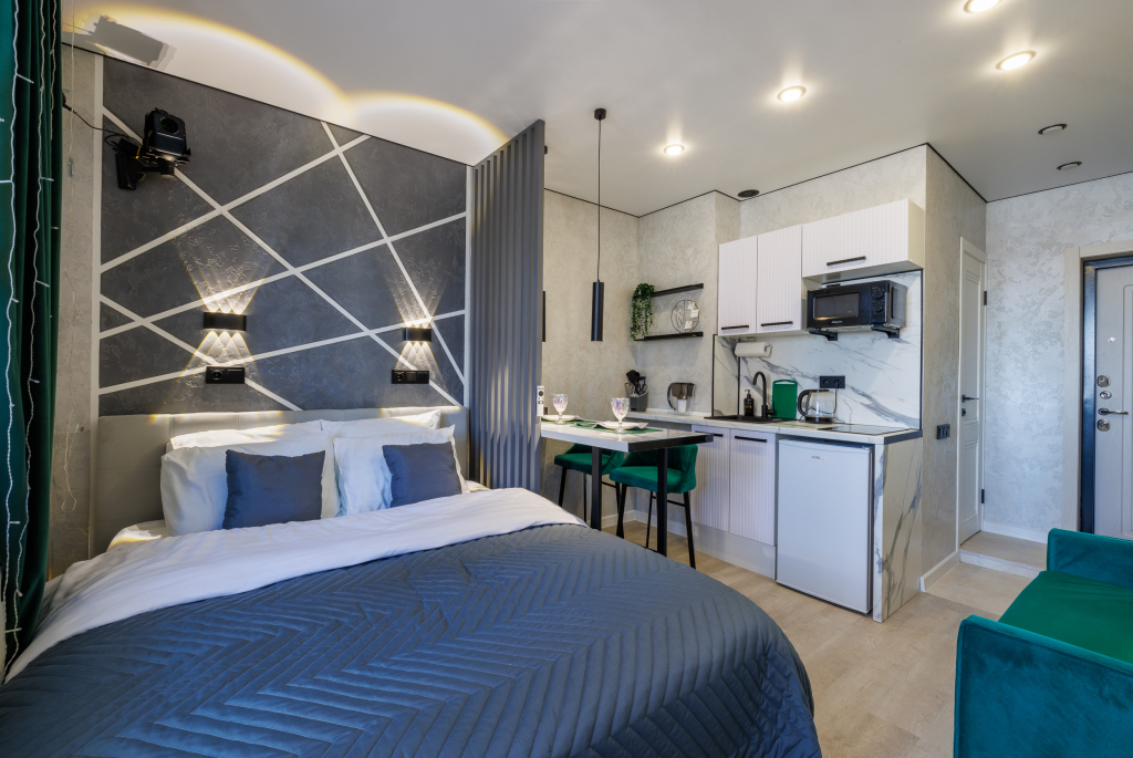 Фотография квартиры Апартаменты Meduza apart уютные кино-студии с проекторами №1