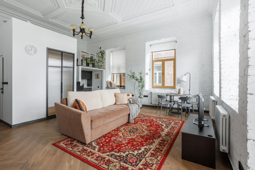 Фотография квартиры Квартира Двухуровневая квартира в историческом доме в центре