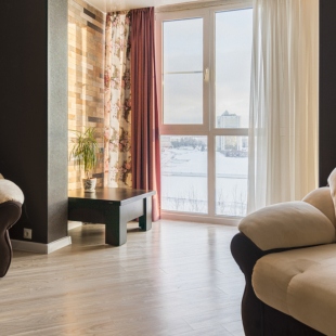 Фотография квартиры Квартира 3-к с панорамными окнами на залив от RentAp, 6 сп.мест