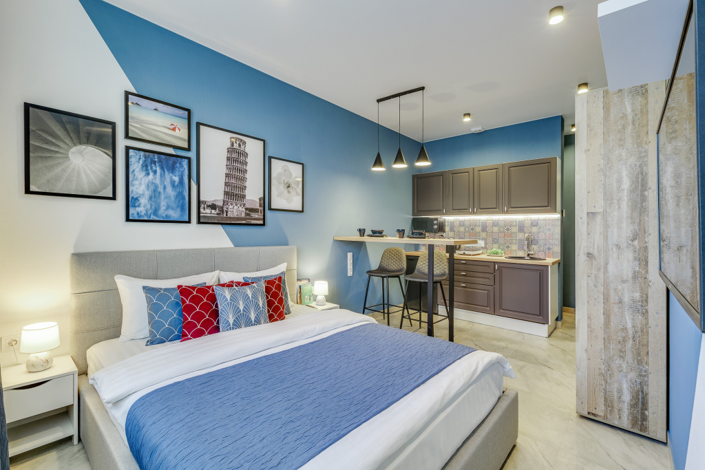 Фотография квартиры Апартаменты Арт-Апарты у Экспофорума 2