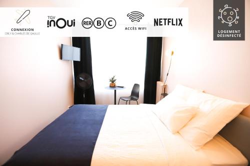 Фотография гостевого дома Welc'Home In Massy - Face gare - Idéal pro - RER B, C et TGV à 1 minute - Orly à 20 min