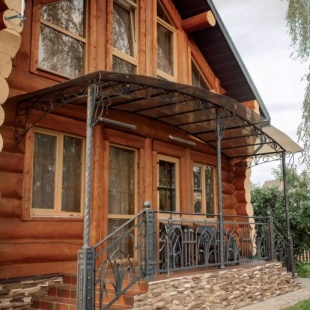 Фотография Коттеджа Шале Бревенчатый в тихом месте