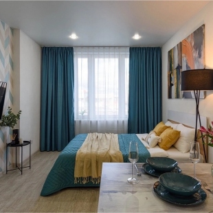 Фотография квартиры Апартаменты Студия KrasLoft в ЖК Притяжение на двоих