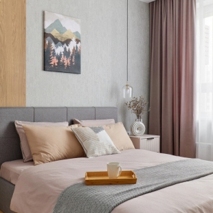 Фотография квартиры Квартира Двухкомнатная с живописным видом на озеро Кабан