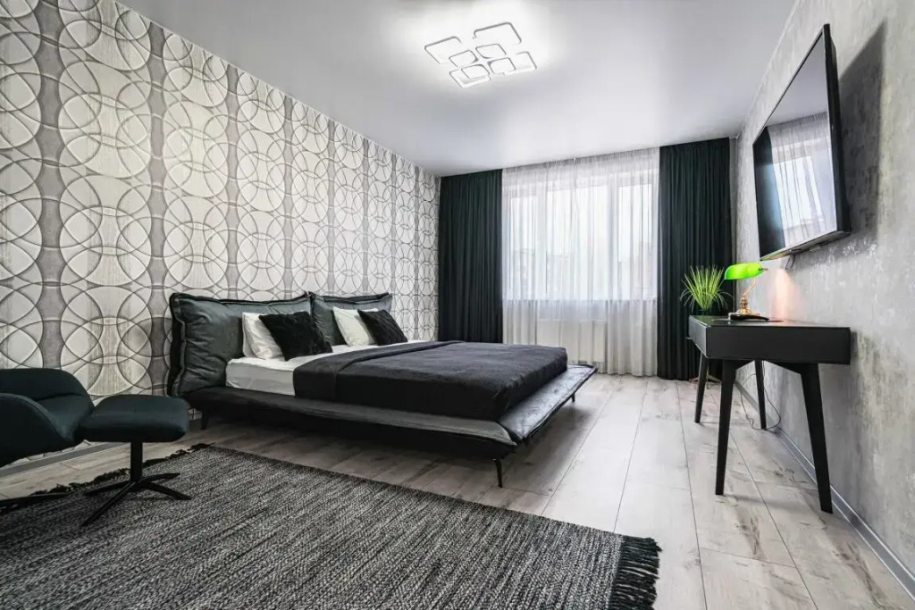 Фотография квартиры Апартаменты Crown39 - Strela - 2к №109: 70 м2, 2 этаж из 13