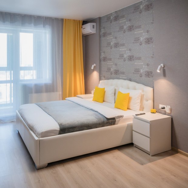 Фотографии квартиры 
            Апартаменты Abri Luxe в ЖК Гулливер с видом на город