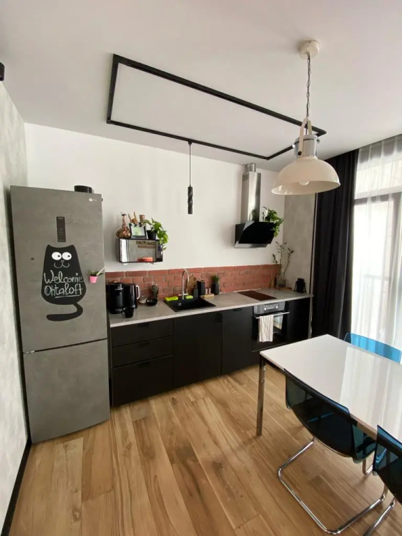 Фотография квартиры Апартаменты Охта Парк Ohta Loft Apartments с террасой