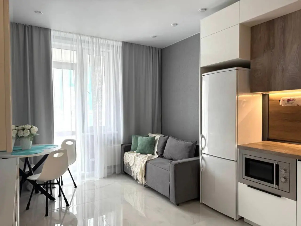 Фотография квартиры Квартира Студия рядом с набережной Енисея