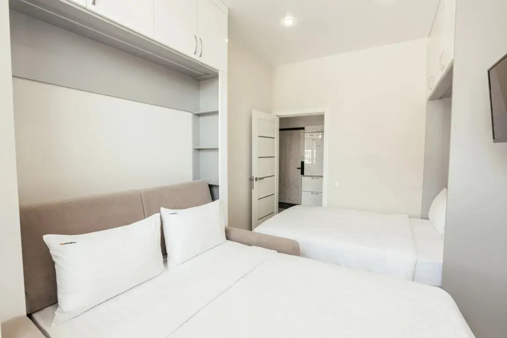 Фотография квартиры Апартаменты Red Apartments Арт Лайт Сити Апартамент Вестон
