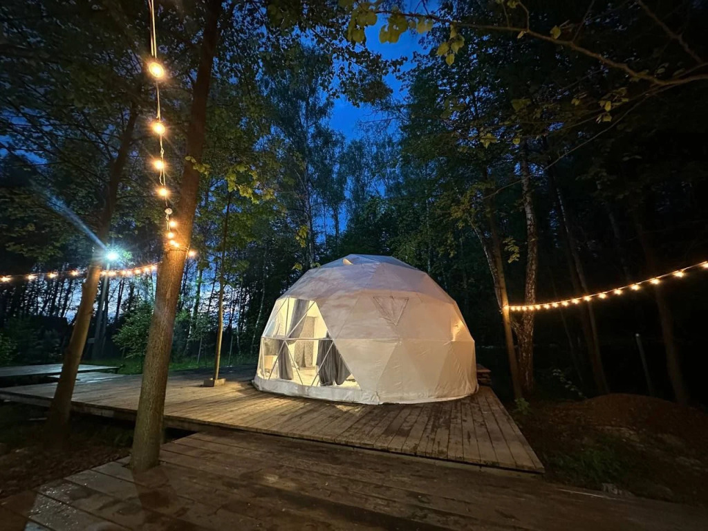 Фотография Коттеджа Шале в лесу