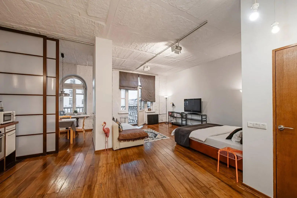 Фотография квартиры Апартаменты Стильная Студия в Башне Комплекса Ворота в Город