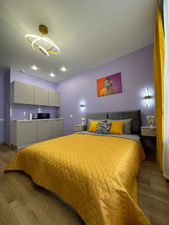 Фотография квартиры Апартаменты Дизайн Кудрово с качелью