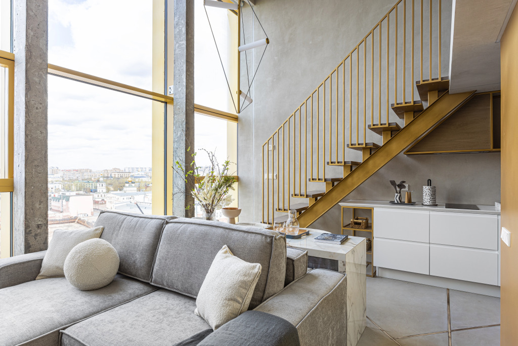 Фотография квартиры Апартаменты Studio36 Suites Павелецкая Gold Penthouse