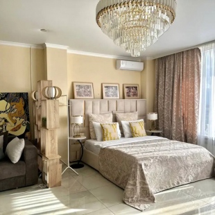 Фотография квартиры Апартаменты Атмосфера комфорта студия Капучино с дизайнерским ремонтом