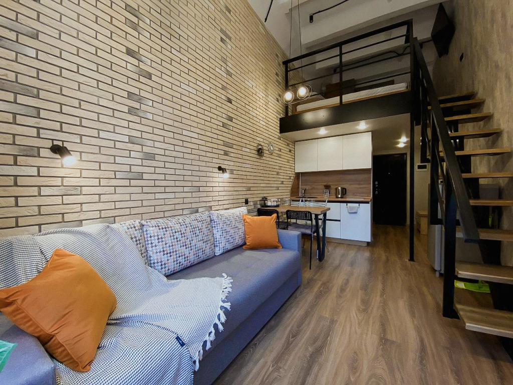 Фотография квартиры Квартира Green FOX из двух уровней с панорамными окнами