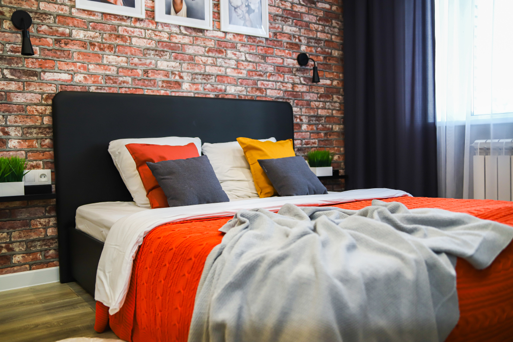 Фотография квартиры Апартаменты «Home Vita» стильные, просторные, красивый вид из окна