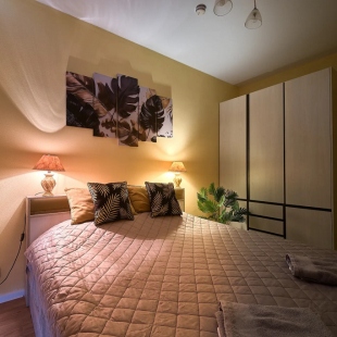 Фотография квартиры Квартира Уютная евродвушка с кроватью и диваном