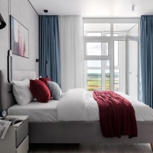 Фотография квартиры Квартира Однокомнатная Fox Homes на Левом Берегу Дона с Современным Дизайном.