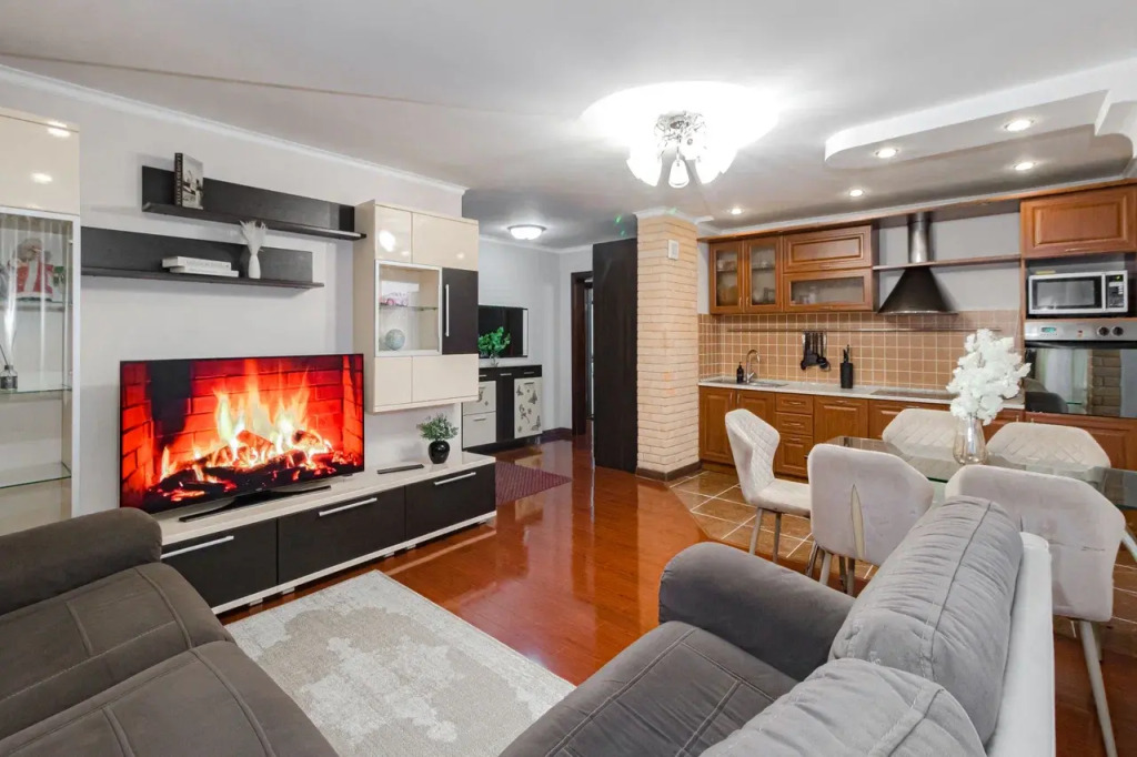 Фотография квартиры Квартира стильная трехкомнатная